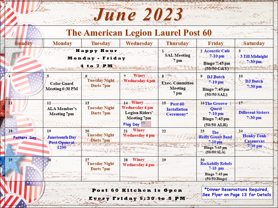 The American Legion Laurel Post 60